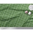 thumbnail image 3 of Soimoi Green Cotton Voile Fabric Triangle Geometric Print Fabric by Yard 56 Inch Wide, 3 of 3