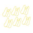 thumbnail image 1 of 100PCS Paper Clips Memo Paperclip Cute Paperclip Metalware Steel Metallic Clamps, 1 of 8