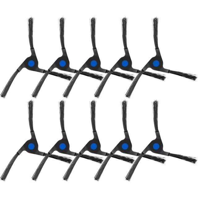 (10 Pieces) X2 Omni Side Brushes Replacement Parts Compatible with ECOVACS DEEBOT X2 Omni / X2 Pro / X2, Robotic Vacuum Replacement Side Brush Accessories Kit, Edge Sweeping Brush, Corner Brush