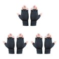 thumbnail image 1 of Redempat Black Compression Gloves Made With Nylon And Spandex Experience Relief And Flexibility black XL 3Set, 1 of 6