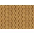 thumbnail image 1 of Ahgly Company Machine Washable Indoor Rectangle Transitional Dark Bisque Brown Area Rugs, 6' x 9', 1 of 7