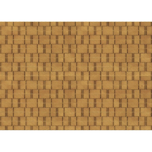 Ahgly Company Machine Washable Indoor Rectangle Transitional Dark Bisque Brown Area Rugs, 6' x 9'