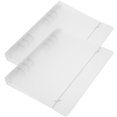 thumbnail image 2 of 2Pcs Notebook Binder Clear Binder Reusable Notebook Shell Office Binder Household Binder for Gift, 2 of 8