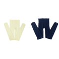 thumbnail image 1 of 2 Pack(Navy 1PCS & WH2 1PCS) Multipack 3 Month Pants Leggings Pantihose Stretchy Basic Full Length Ballet Dance Pants Pantyhose for Spring Summer Stocking, 1 of 4