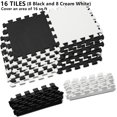 thumbnail image 4 of Tiles Interlocking Foam Mat Floor Tiles .; Thickness EVA Foam Puzzle Mat with Borders Soft Protective Exercise Padding Mats for Fitness Children Play Gym ; x ;, 4 of 8