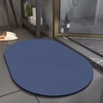 thumbnail image 2 of Feltree Premium Diatomite Bath Mat for Bathroom, Non-Slip Absorbent Floor Mat, Fast Drying, Oval Shape, 16x24 Inches, 2 of 7