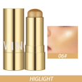 thumbnail image 1 of Heliisoer 3 In 1 Multi Stick Blush For Cheeks & Lip Tint & Eyeshadow Makeup,SCream Blush Stick + Highlighter Stick + Bronzer / Complete Face Make Up, 1 of 1
