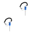 thumbnail image 1 of Dalazy Magnetic Weight Stack Pin with Pull Rope Replacement Parts Blue 10x80mm 2Set, 1 of 6