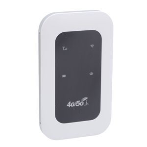 Portatif 4G 5G WiFi Hotspot, Soutien 10 Déplacement des appareils 4G 5G WiFi Plug et Play pour Hotspot Mobile 300Mbps avec SIM Fente de carte pour Campervan