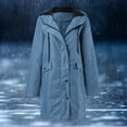 thumbnail image 2 of Baberdicy Plus Size Tops Rain Jacket Women's Breathable Large Sizes Raincoat Black Softshell Jacket Yellow Outdoor Jacket Transition Jacket Lightweight Jacket with Hood for Spring Autumn Hik, 2 of 6