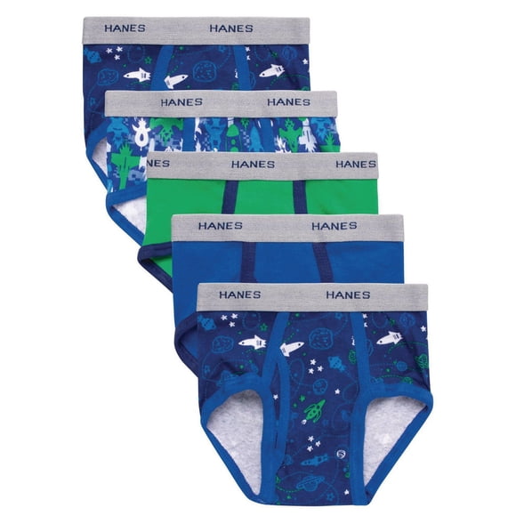 Hanes Boys Toddler Breathable Soft Cotton Briefs