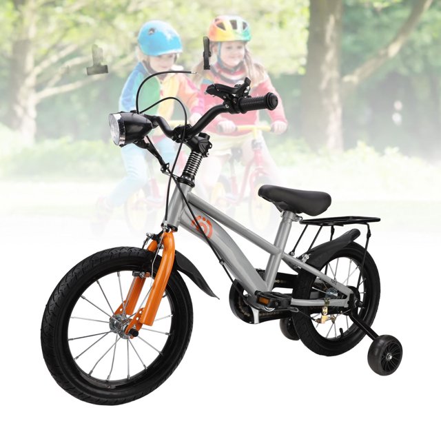 14 Inch Toddler Bike, Kids Bike Carbon Steel for Home