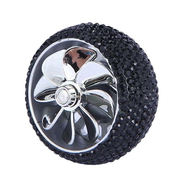 simhoa Accessoires de Diffuseur de Ventilateur d'Aération Décoration de Parfum Noir