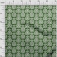 thumbnail image 3 of oneOone Cotton Poplin Green Fabric Asian Block Craft Projects Decor Fabric Printed By The Yard 56 Inch Wide, 3 of 5