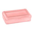 thumbnail image 2 of Pencil Box Organizer, Pencil Case Box Storage Container for Organizing with Snap Lid, Big Capacity Stackable Plastic Pen Pouch for Craft Hobby Art Supplies Journaling Stationery Sticker, 2 of 9