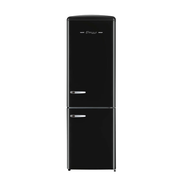 Rétro Réfrigérateur Classique de 12 Pi3 Électrique Sans Givre à Congélateur Inférieur