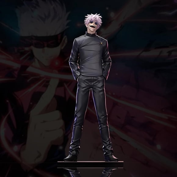 New Jujutsu Kaisen Gojo Satoru (sunglasses Ver) Character Anime Model Statue Action Figures Desktop Ornament Popular Decorations Fan Souvenirs Creative Gift Collectable
