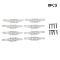 thumbnail image 2 of LEFU Crochet de Sécurité pour Cordon de Rideau pour Stores et Toiles, Dispositif de Positionnement à Cordon de Serrage pour Protection des Enfants et des Animaux, Support de Store Enrouleur Mural en Plastique Transparent (Lot de 8), 2 of 7