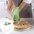thumbnail image 1 of Oleegame 1PC Produce Storage 1.9L Kitchen Multi Grain Storage Tank Food Dry Goods Storage Box Plastic Sealed Tank Green, 1 of 9