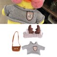 thumbnail image 4 of Stuffed Animal Clothing, Fine Workmanship Duck Plush Toy Clothes DIY Match  For Duck For Plush Duck Type G, 4 of 8