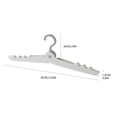 thumbnail image 1 of Birdeem Folding Clothes Hanger Portable Travel Multi Functional Plastic Clothes Hanger, 1 of 10