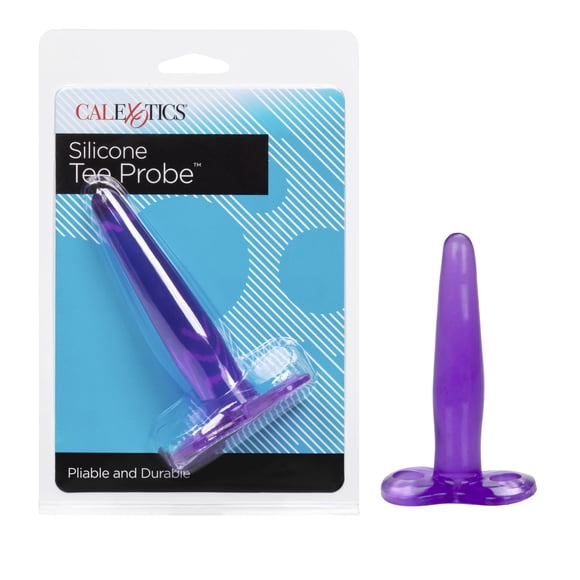 California Exotic Novelties CalExotics T-Shirt Anal en Silicone Souple avec Sonde - Violet