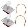 thumbnail image 4 of 2pcs Joystick Coloré Effets d'Éclairage Sensible Jeu d'Arcade Flexible Contrôle Fournitures pour Cadeaux, 4 of 8