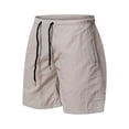 thumbnail image 4 of Plebaso Men's Quick Dry Shorts Drawstring Athletic Running Shorts Lightweight Summer Beach Sports Shorts, 4 of 4