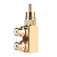 thumbnail image 1 of Adaptateur, Mâle vers Femelle, Son pour l'Audio Domestique, 1 of 8