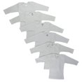 thumbnail image 1 of CS-050L-050L Bambini T-shirts à Manches Longues, Blanc - Large, 1 of 3