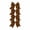 Brown, variant on PEONAVET Christmas Bow 4PCS Christmas Bows Suitable for Christmas Tree Wreath Arrangement Gift Box Decoration Bow Ornaments