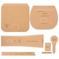 thumbnail image 1 of 1 Set Wallet Patterns Templates Purse Production Templates DIY Coin Bag Pattern Stencils, 1 of 9