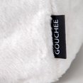 thumbnail image 3 of Gouchee Pouf Carré Pielle en Fausse Fourrure, 3 of 3