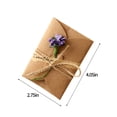 thumbnail image 3 of Birdeem 1Pcs Birthday Invitation Card Birthday Cards Kraft Paper Card Mother's Day Gift Card Flower Cards Blessing Card Wedding Cards Party Card Flowers Greeting Card, 3 of 12