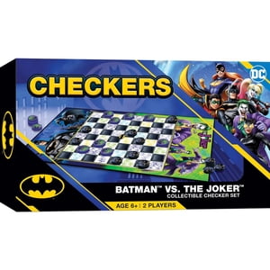 Masterpieces Puzzle Company Batman vs Le jeu de société Joker Checkers