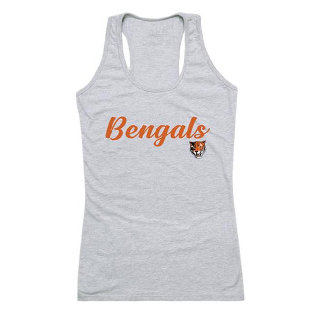 W Republic 557-107-HGY-01 Buffalo State College Womens Script Tank Top, Heather Gray - Small