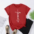 thumbnail image 4 of EGNMCR T-Shirts de Pâques pour Femmes T-Shirts à Manches Courtes pour Femmes Imprimé de Pâques Mode Printemps et Été pour Femmes T-shirt à Col Rond à Manches Courtes Haut/chemise T-Shirts pour Femmes, 4 of 7
