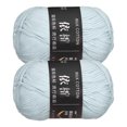 thumbnail image 1 of Unique Bargains Acrylic Blue Yarn Skeins, 2 Pack, 50g Each, 1 of 7