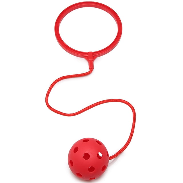WLAGOOD Skip Ball Ankle Toy for Kids,Hopper Swingball,5.9-Inch Diameter Ankle Ring,Fun Jumper and Exercise Equipment,Jumping Ring Rope Game for Boy and Girl