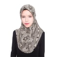 thumbnail image 2 of Muslim Women Inner Hijab Headscarf Cap Islamic Full Cover Islamic Hat, 2 of 9