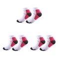 thumbnail image 4 of kurtrusly 1/2/3/5 2 Pcs/ensemble Bas de Compression pour Femmes Performance et Réduire la Fatigue Soulager rose Rouge P/M 3 Pcs, 4 of 6