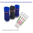 thumbnail image 2 of 100 Pieces Black Ink Erasable Gel Ink Pen Refills Fine Point 0.5mm Replacement Gel Pen, 2 of 8