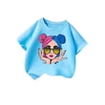 thumbnail image 3 of TZEWGL T-Shirts pour Enfants Impression Graphique Col Rond Manches Courtes Vêtements pour Filles Garçons Taille 13-14T, 3 of 5