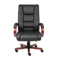 thumbnail image 4 of Boss Office High Back Executive Office Chair in Cherry, 4 of 7