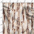 thumbnail image 2 of Soimoi Rayon Fabric Leopard Animal Skin Printed Fabric 1 Yard 42 Inch Wide, 2 of 6