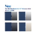 thumbnail image 4 of Compatible avec MacBook Air 13,6 Pouces Case 2022 Model A2681 M2 Chip with Liquid Retina Display Touch ID, Étui de Protection pour Portable avec Housse de Clavier, 4 of 7