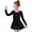 Black, variant on BYHONG Girls Long Sleeve Ballet Dress Dance Leotard Tutu Outfit for Toddler Kids Performance Practice Soft Stretchy Comfortable Skirts Dresses for Girls Pink 110