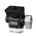 thumbnail image 1 of Mistaha Mini Monitor Mount Tripod Head Cold Shoe Adapter Aluminum Alloy 1/4 Inch Screw, 1 of 8