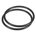 thumbnail image 1 of Unique Bargains 2 Packs Universal Sewing Machine Motor Stretch Belt 440mm 17" Perimeter, 8.6mm Belt Thick, 1 of 5