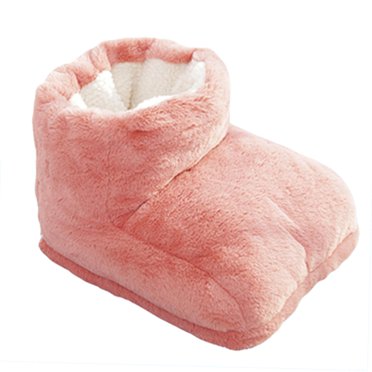 Cosy Heated Electric Warm Foot Warmer Washable Heat 3 Modes Heat Settings Warmer Cushion Thermal Foot Warmer Massage Pink